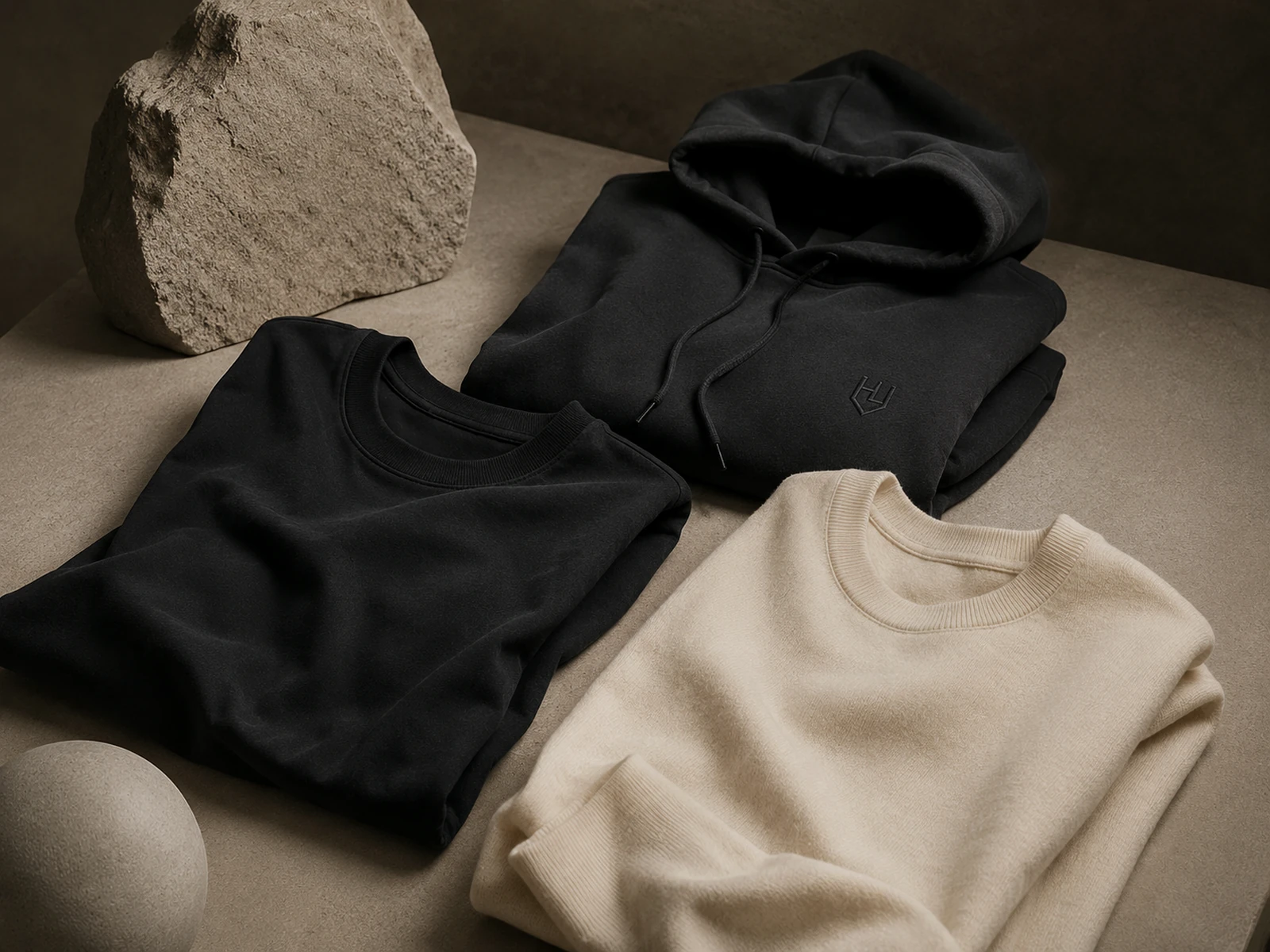 The Form collection flat lay